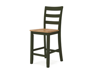Gesthaven Counter Height Dining Table and 2 Barstools