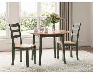 Gesthaven Dining Table and 2 Chairs