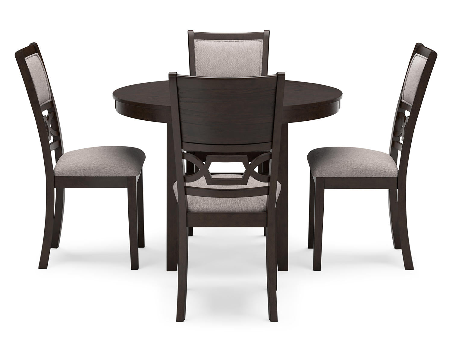 Langwest Dining Table and 4 Chairs (Set of 5)
