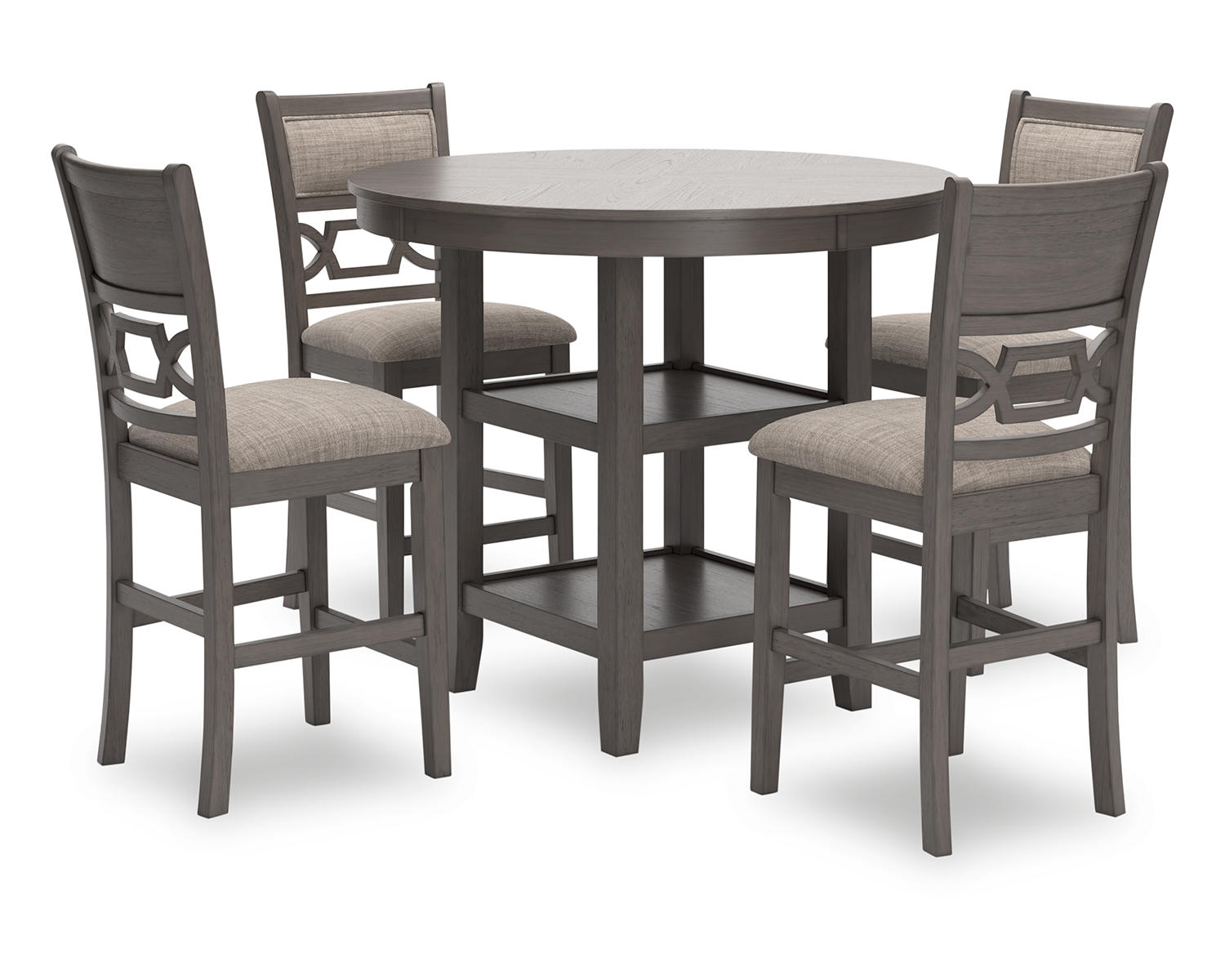 Wrenning Counter Height Dining Table and 4 Barstools (Set of 5)