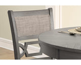 Mesa de comedor Wrenning de altura de mostrador y 4 taburetes (juego de 5)