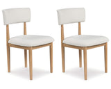 Silla de comedor Sawdyn (juego de 2)