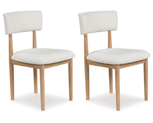 Silla de comedor Sawdyn (juego de 2)