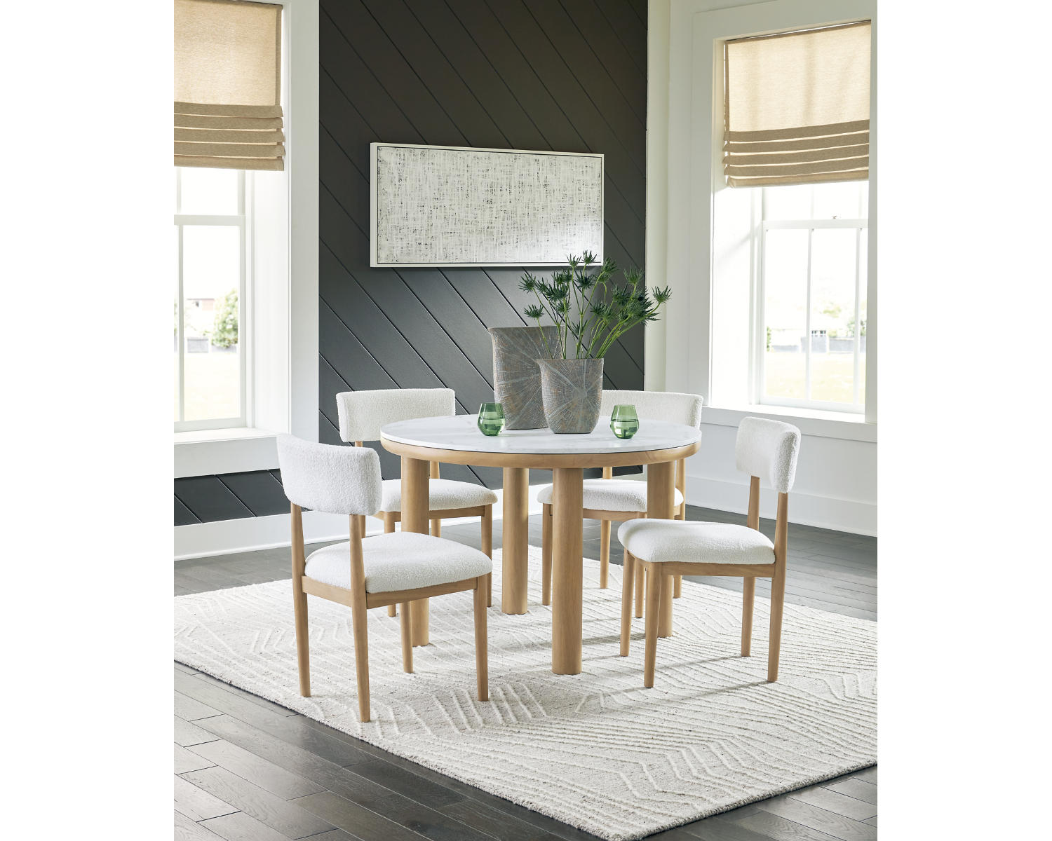 Sawdyn Dining Table and 4 Chairs