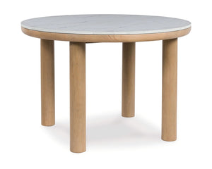 Mesa de comedor Sawdyn y 4 sillas