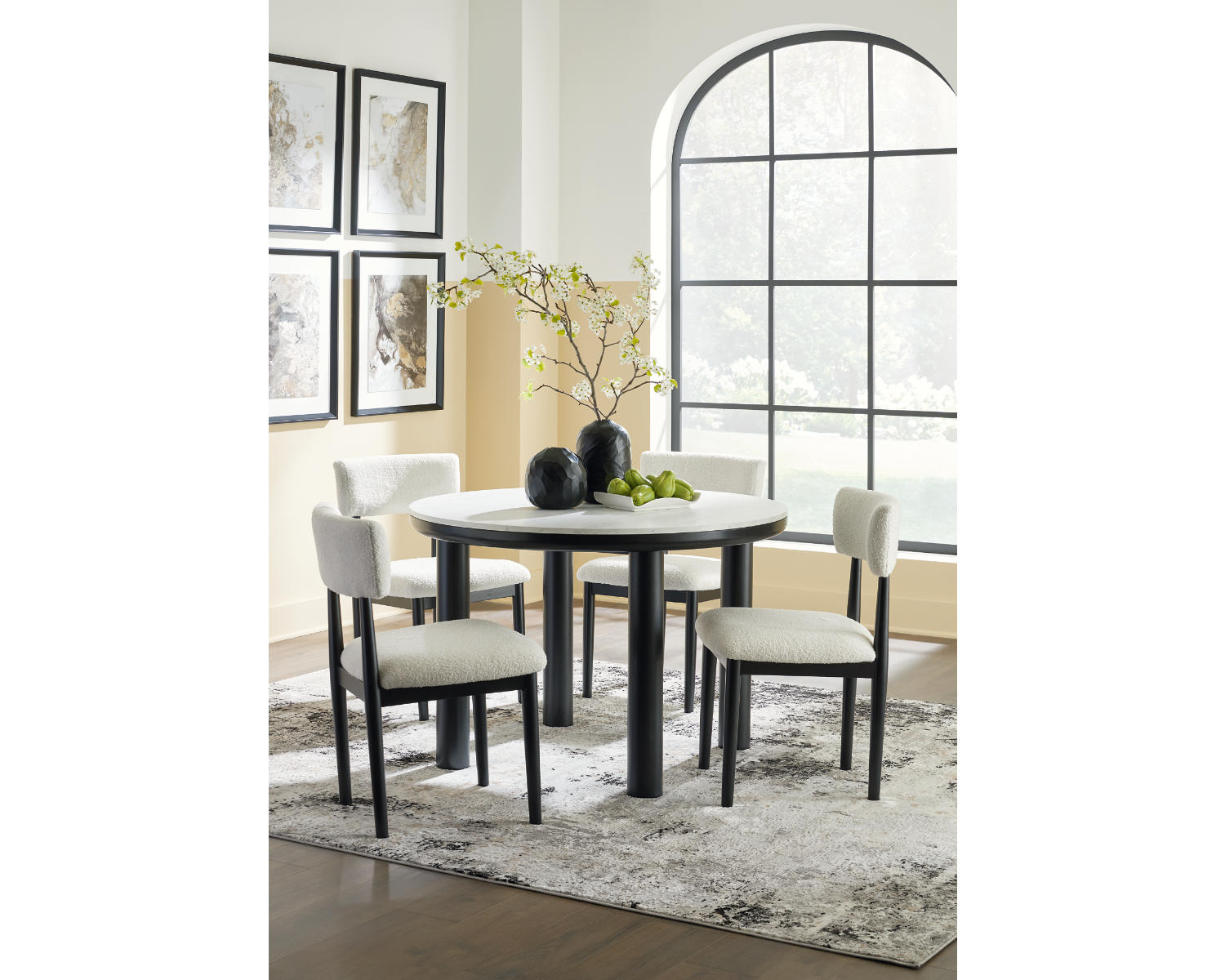 Xandrum Dining Table and 4 Chairs