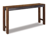 Mesa de comedor Torjin de altura de mostrador y dos taburetes