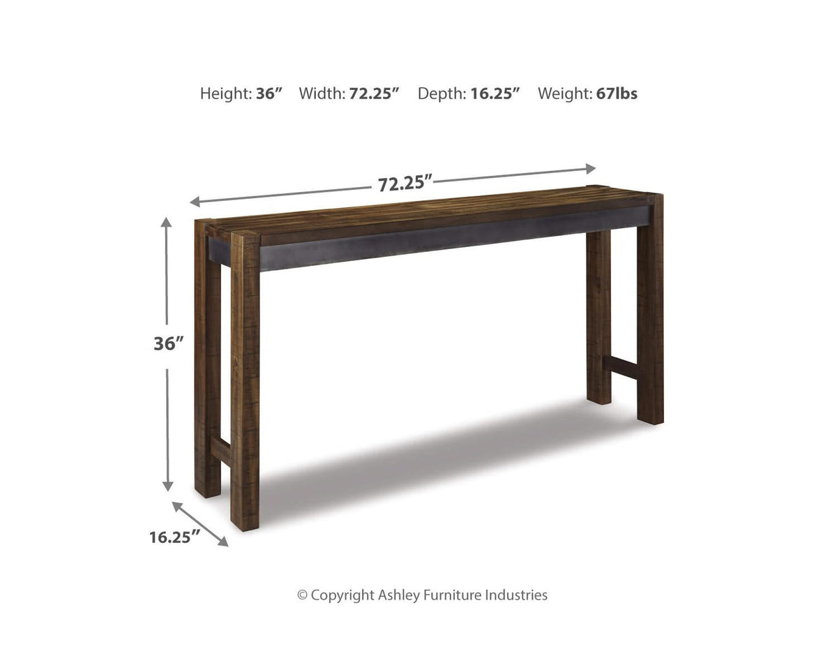Torjin Counter Height Dining Table with 4 Barstools