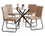 Pharwynn Dining Table and 4 Chairs