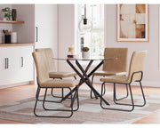 Pharwynn Dining Table and 4 Chairs