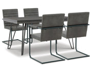 Strumford Dining Table and 4 Chairs