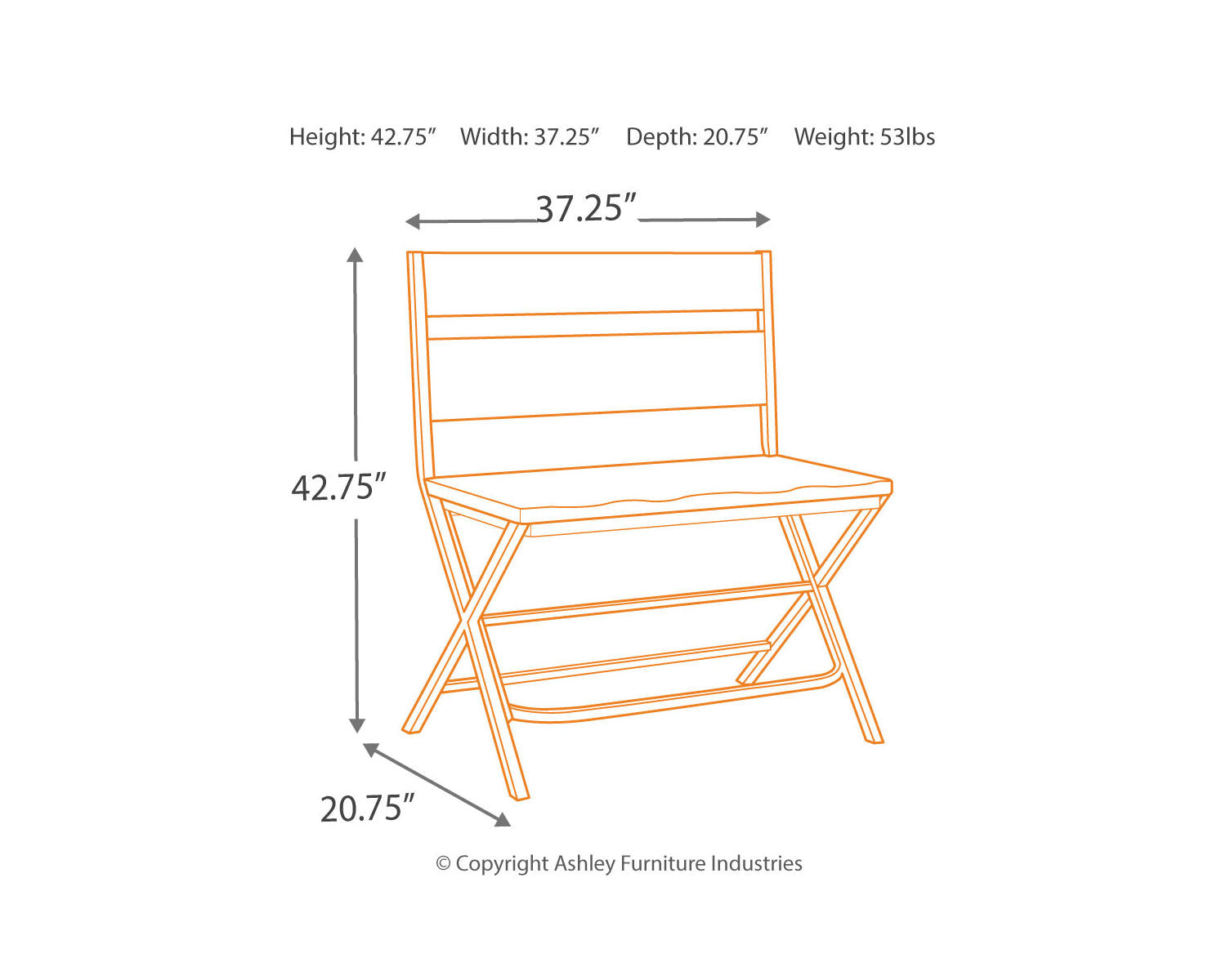 Kavara Counter Height Double Bar Stool
