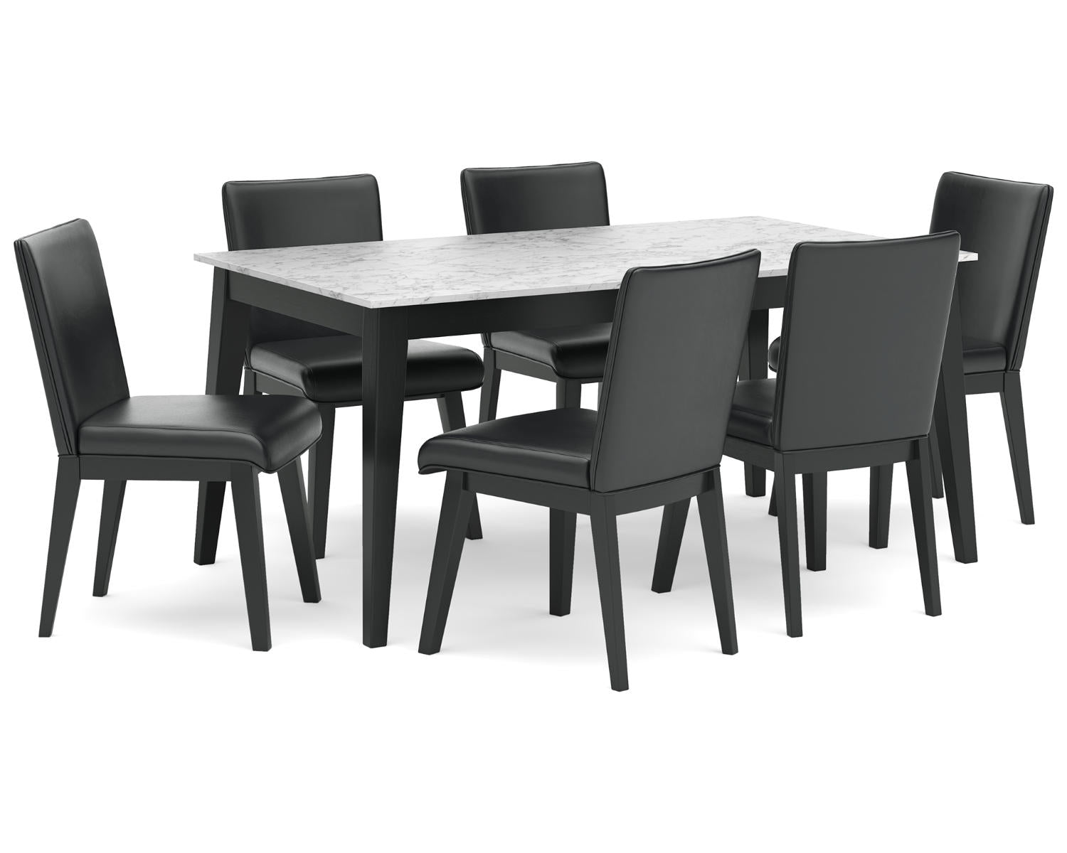 Jettaya Dining Table and 6 Chairs