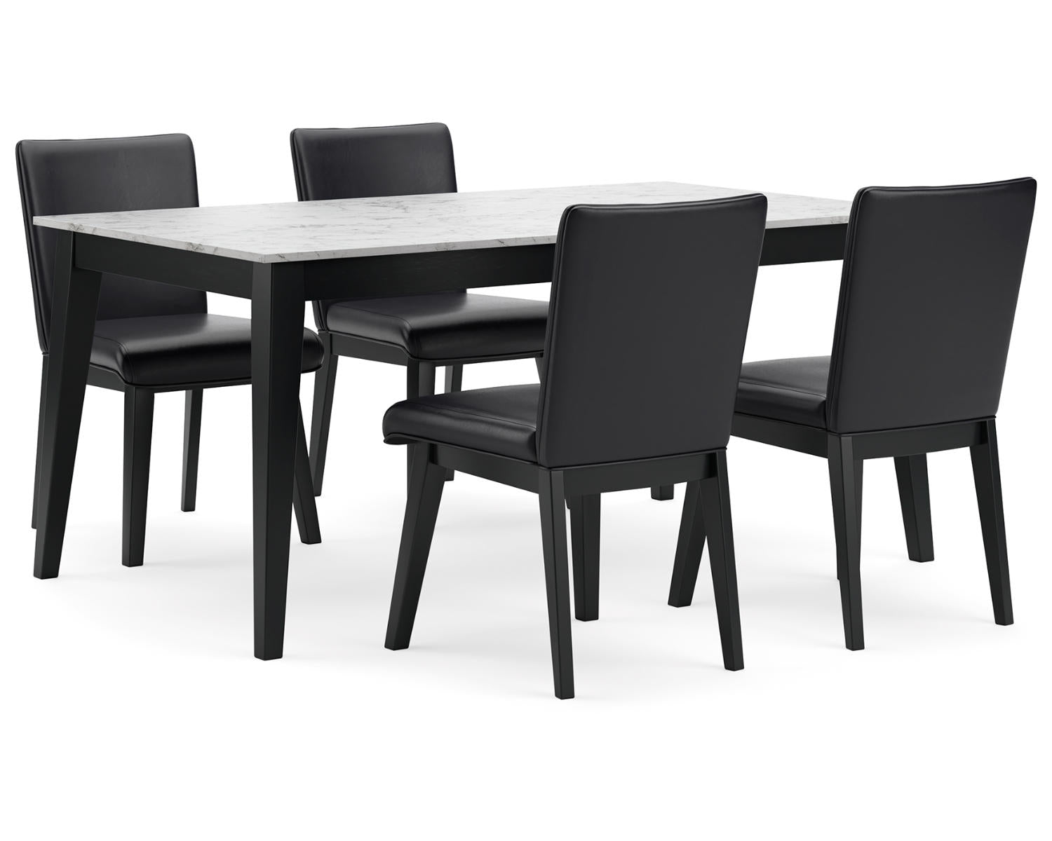 Jettaya Dining Table and 4 Chairs