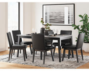 Jettaya Dining Table and 6 Chairs