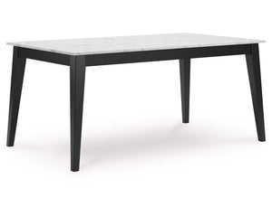 Mesa de comedor Jettaya y 4 sillas