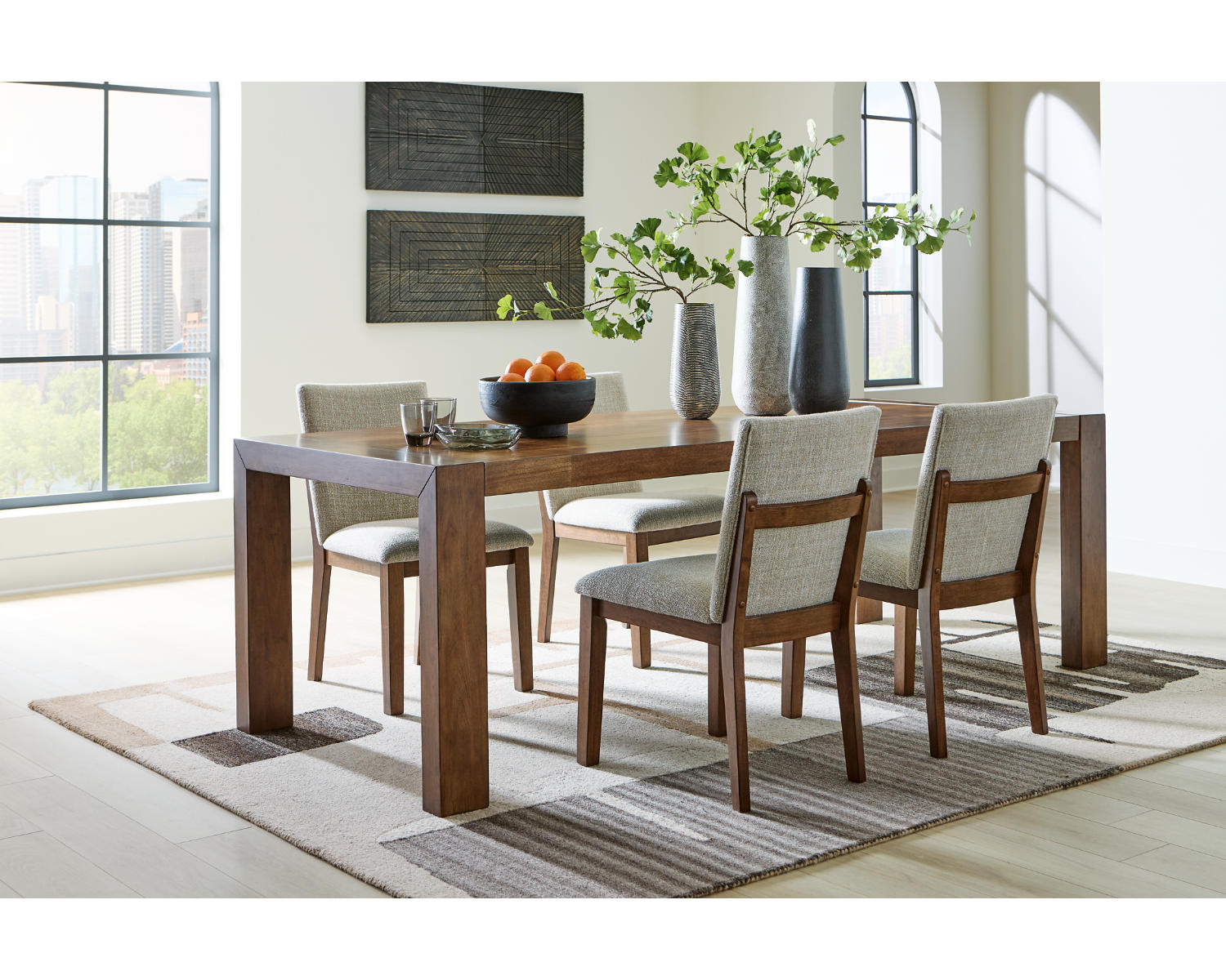 Kraeburn Dining Table and 4 Chairs