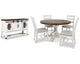 Valebeck Dining Table, 4 Chairs and Server