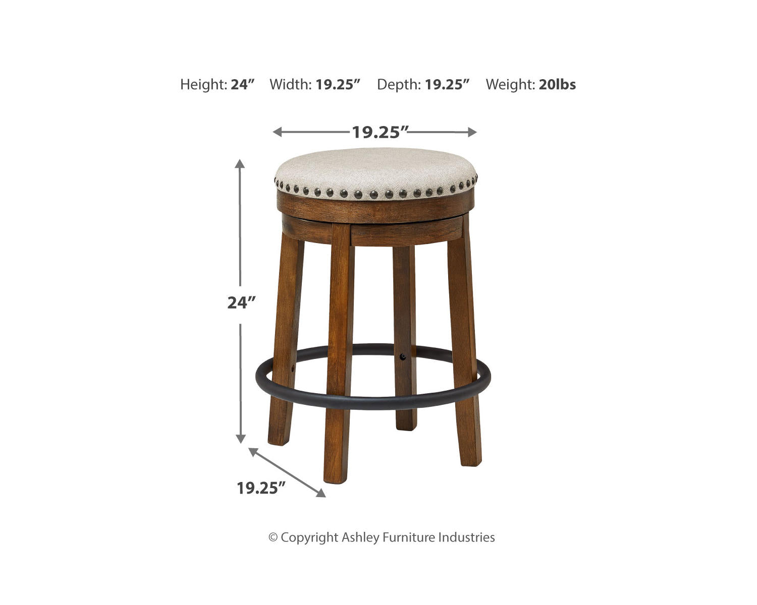 Valebeck Counter Height Stool