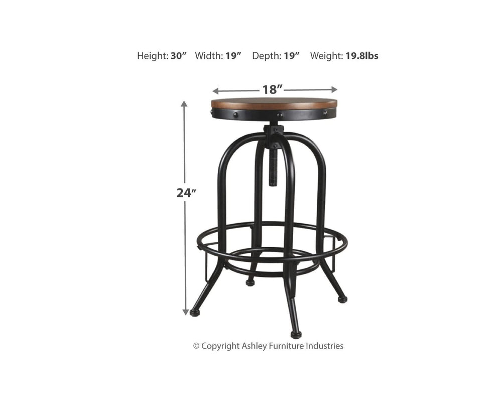 Taburete de bar Valebeck (juego de 2)
