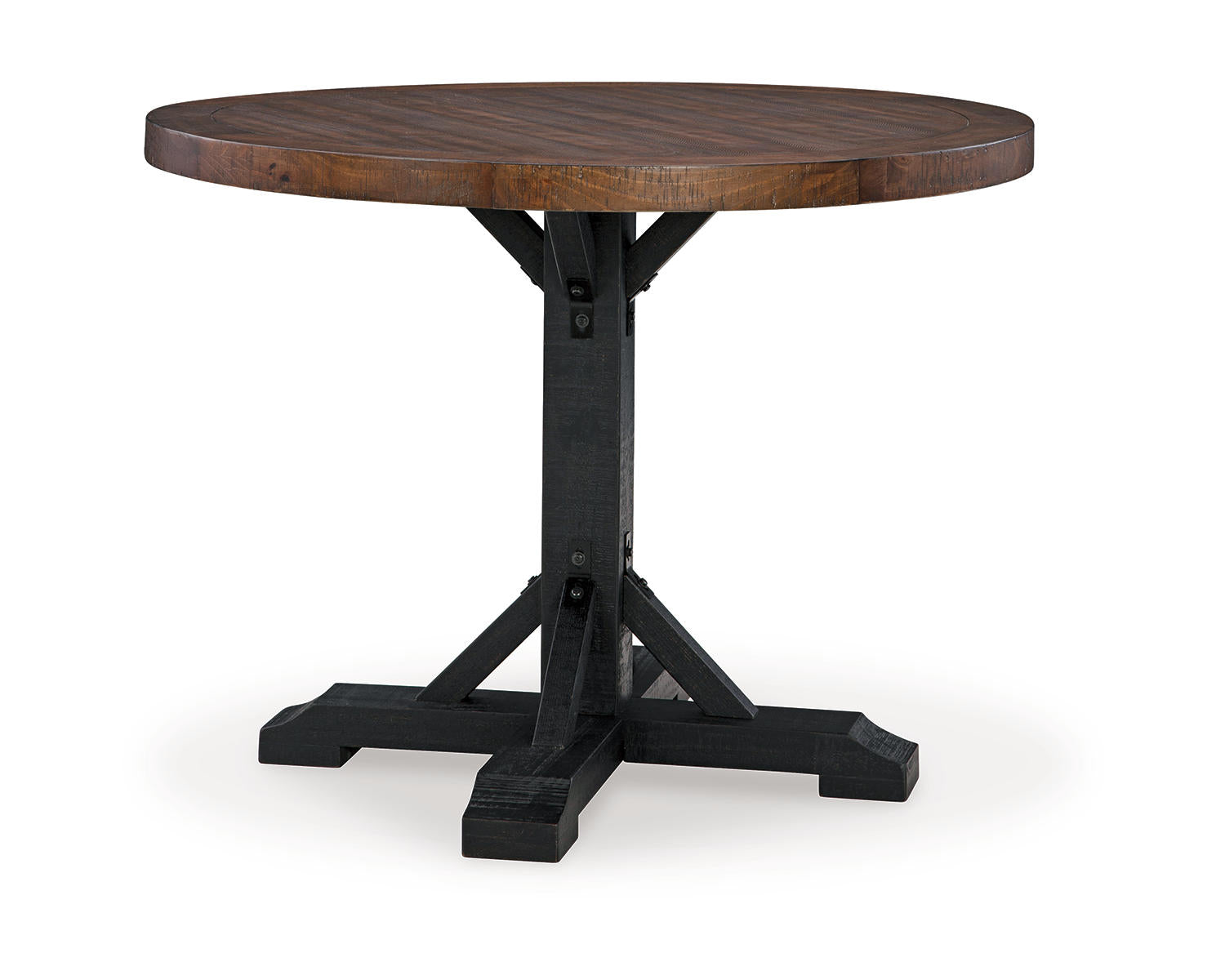 Valebeck Counter Height Table and 4 Barstools
