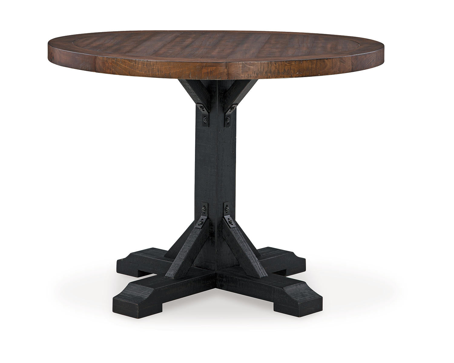 Valebeck Counter Height Table and 4 Barstools