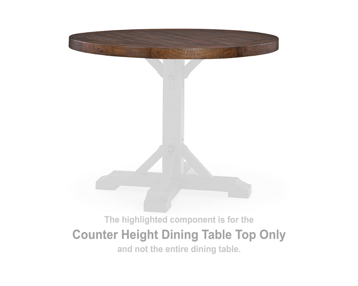 Valebeck Counter Height Dining Table Top