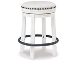 Valebeck Counter Height Dining Table and 8 Barstools