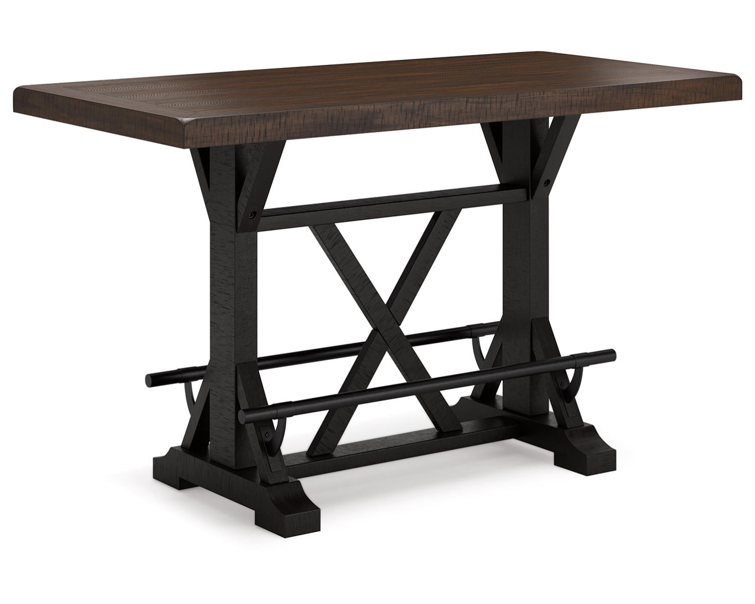 Valebeck Counter Height Dining Table and 4 Barstools