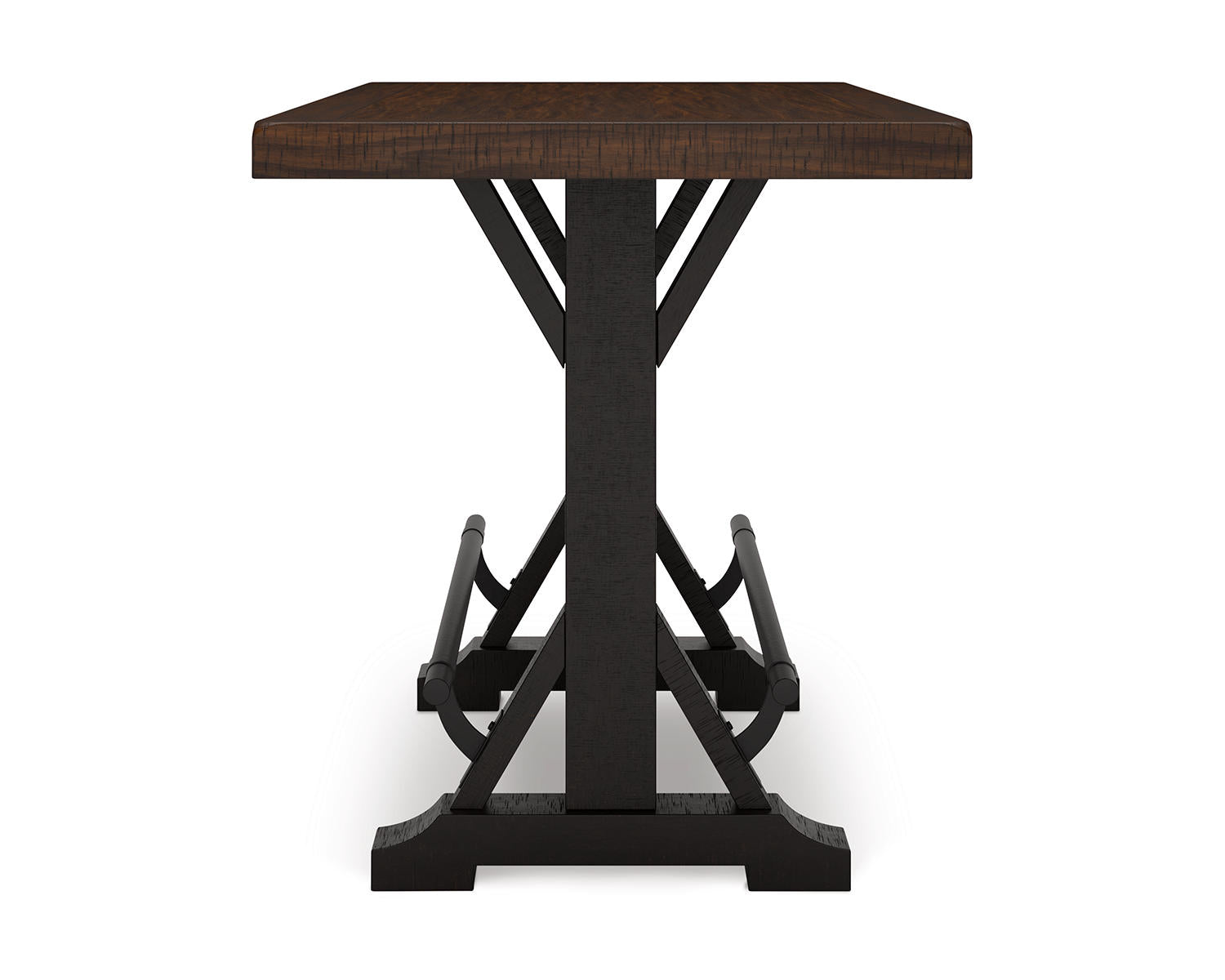 Valebeck Counter Height Dining Table and 6 Barstools