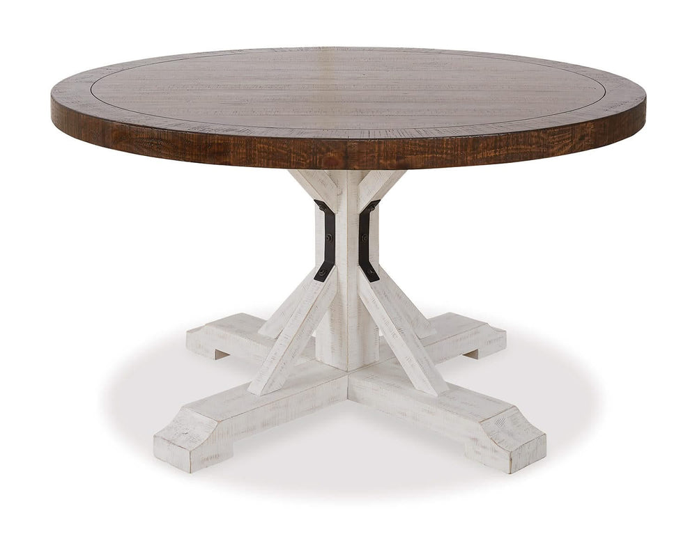 Valebeck Dining Table, 4 Chairs and Server