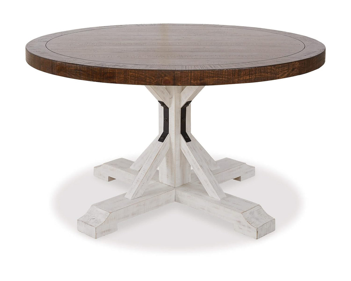 Valebeck Dining Table, 4 Chairs and Server