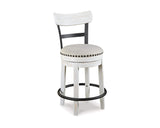 Valebeck Counter Height Dining Table and 8 Barstools