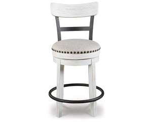 Valebeck Counter Height Dining Table and 8 Barstools