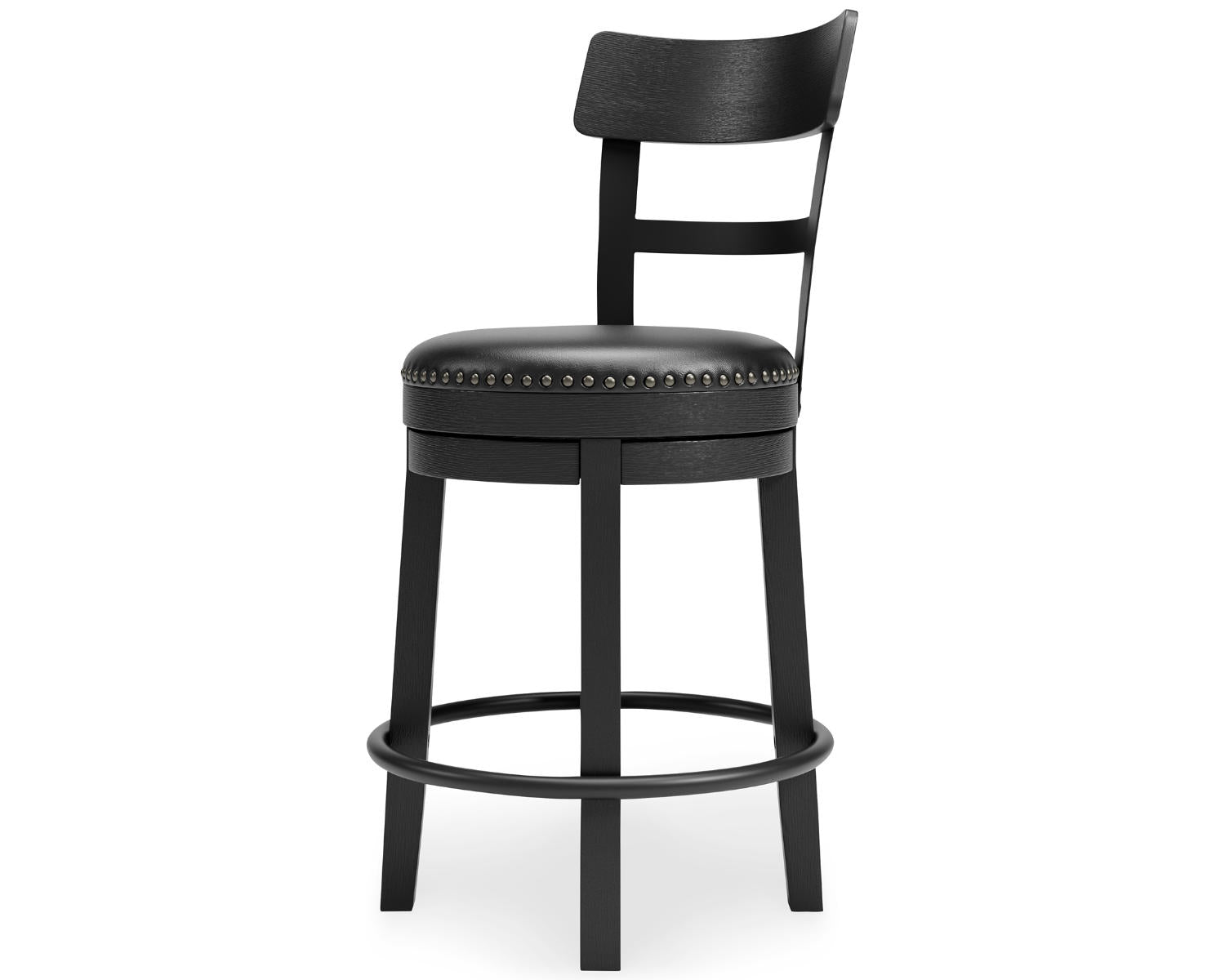 Valebeck Counter Height Table and 4 Barstools