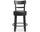 Valebeck Counter Height Dining Table and 4 Barstools