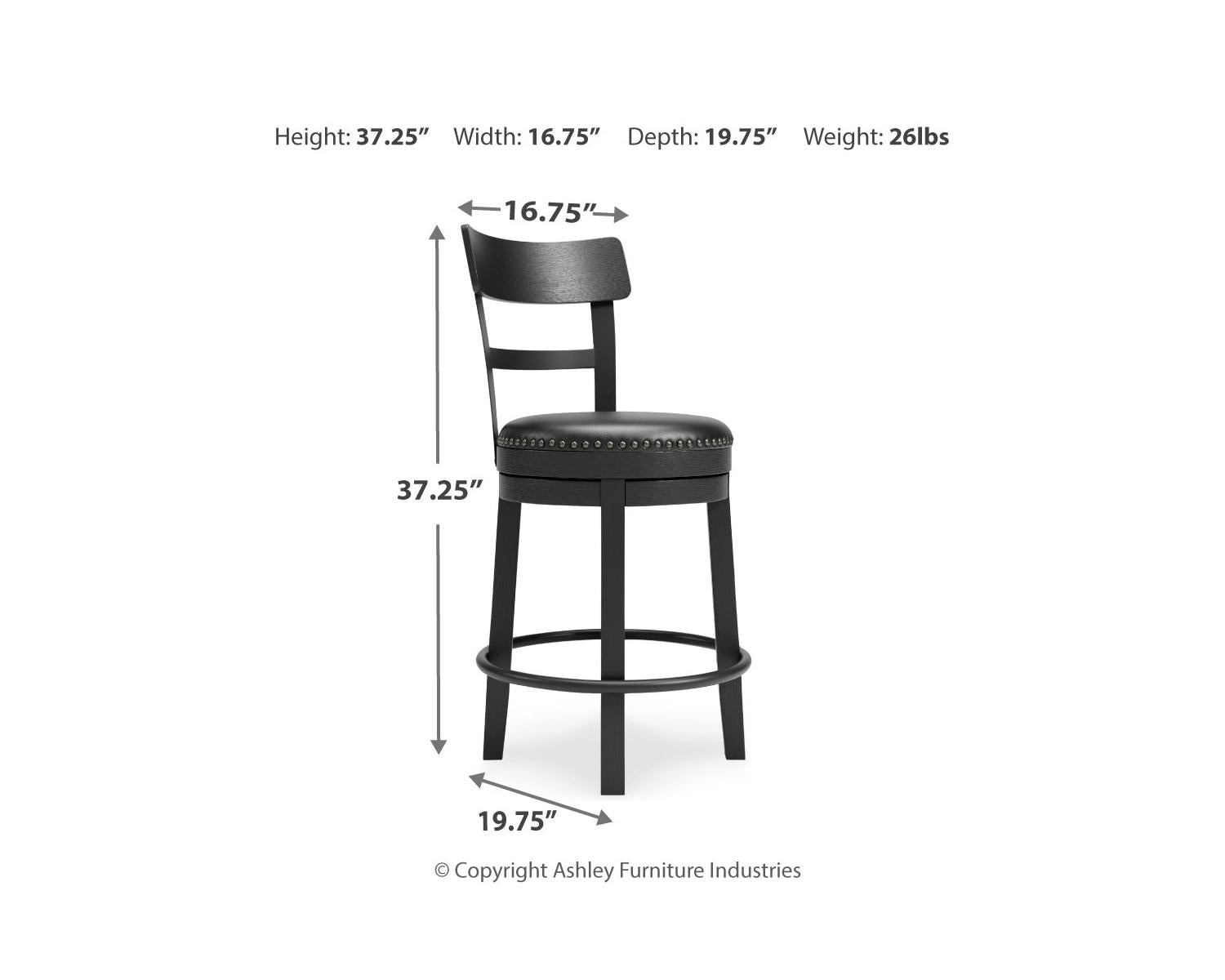 Valebeck Counter Height Bar Stool