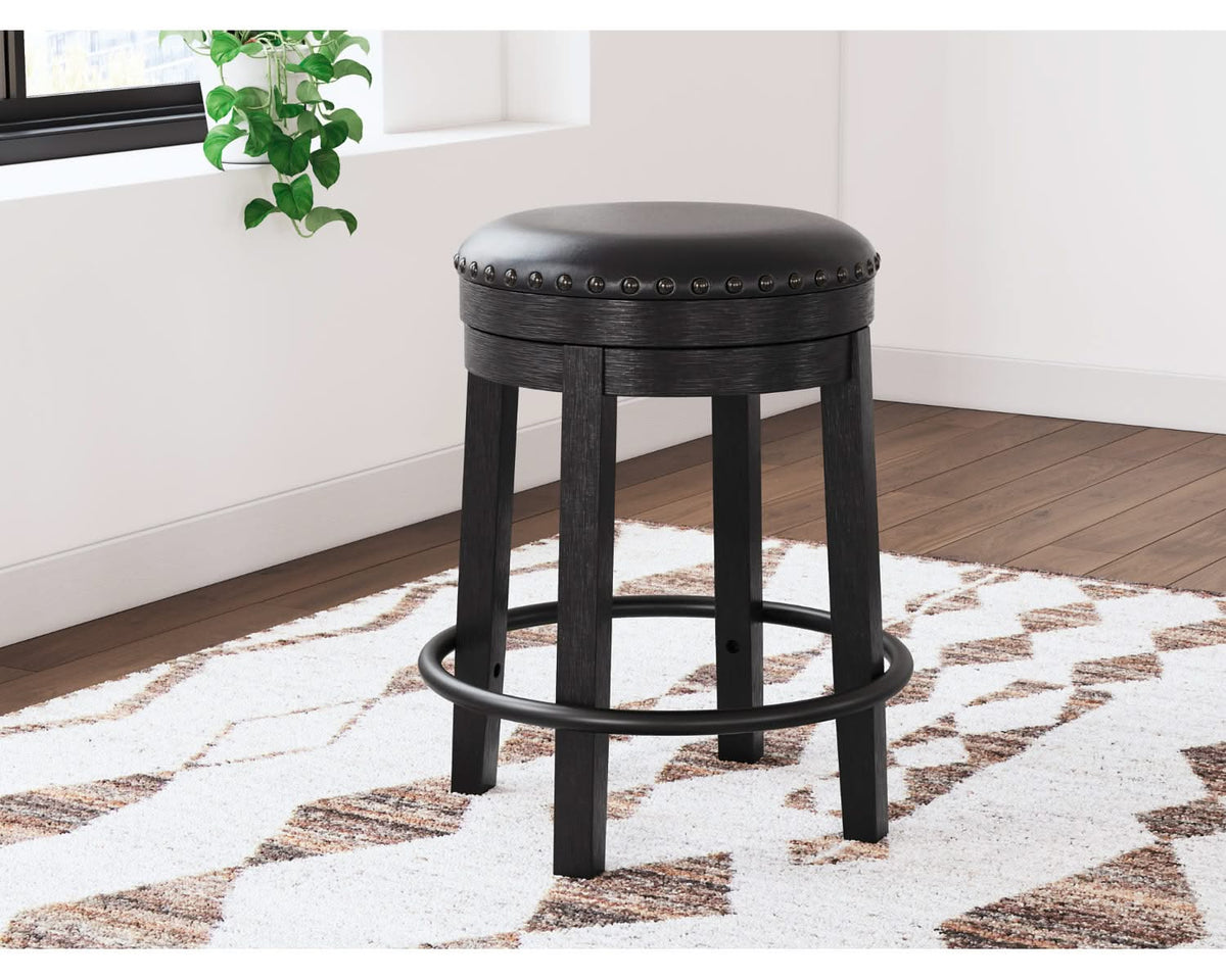 Valebeck Counter Height Dining Table and 2 Barstools