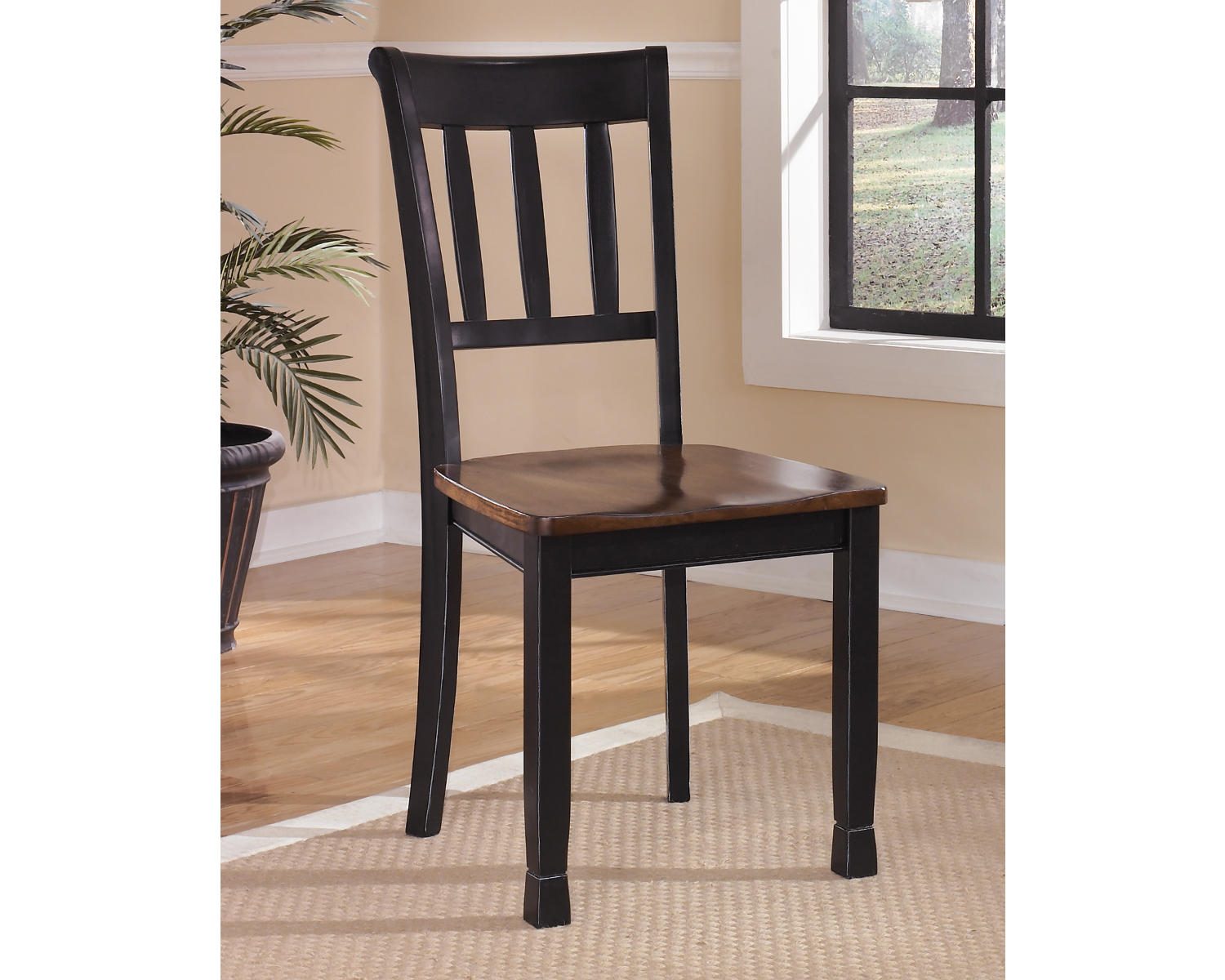 Owingsville Dining Table and 4 Chairs and Bench