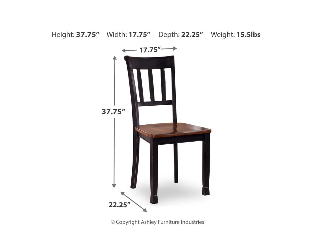 Owingsville Dining Table and 4 Chairs