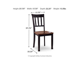 Owingsville Dining Table and 4 Chairs