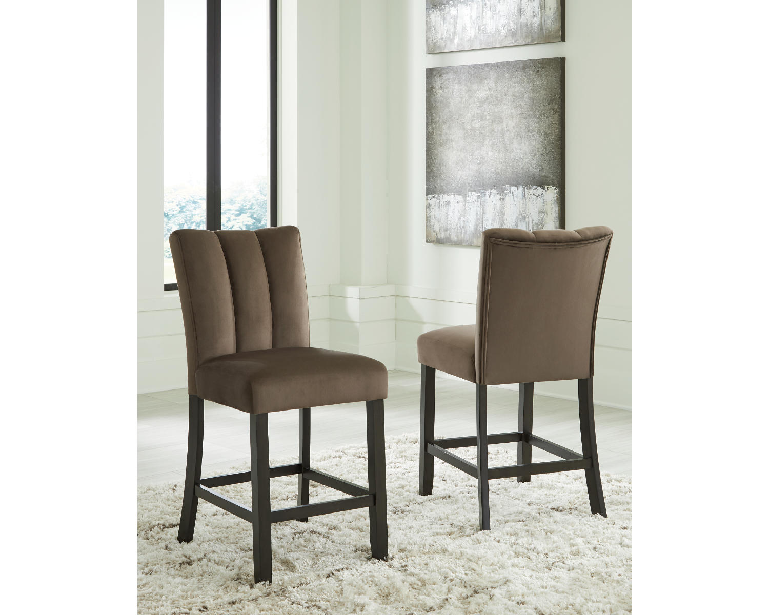 Jeshina Counter Height Barstool (Set of 2)