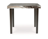Mesa de comedor Jeshina de altura de mostrador y 4 taburetes