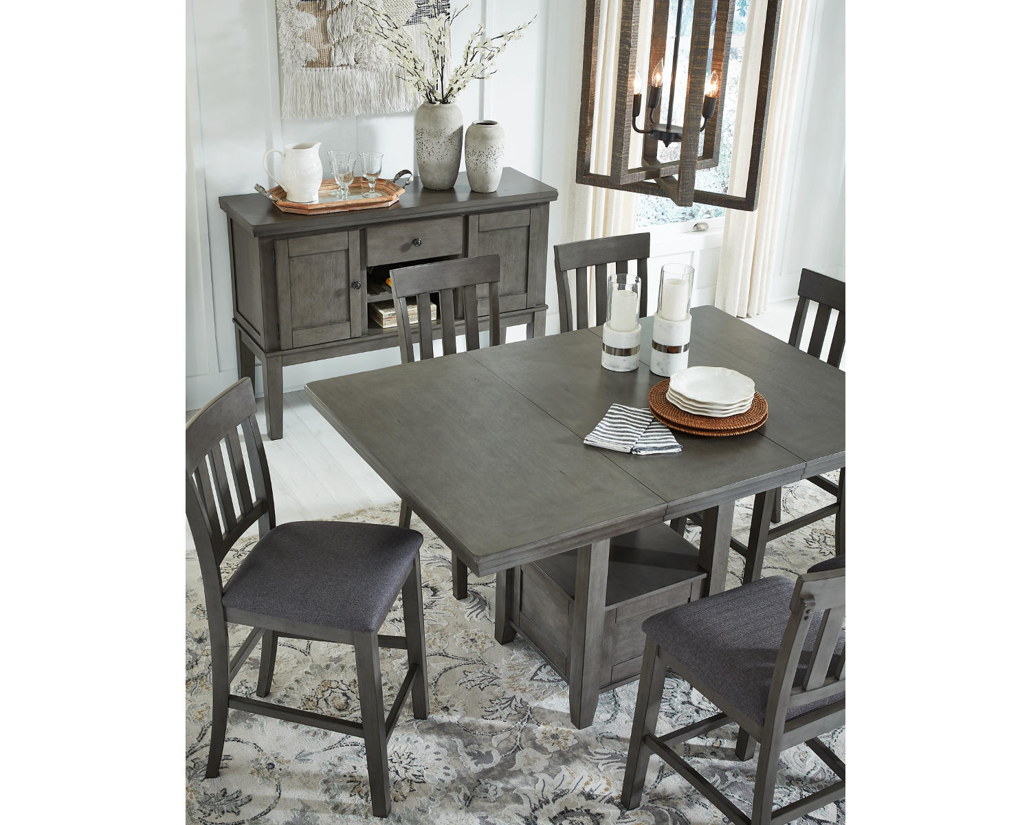 Hallanden Counter Height Dining Extension Table