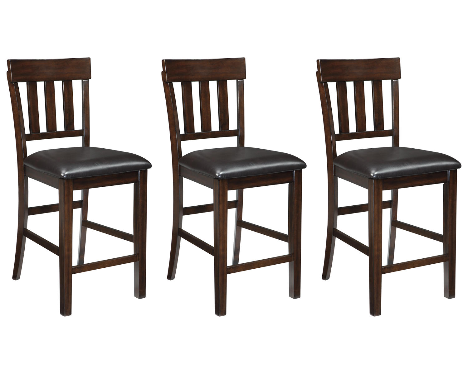 Haddigan Counter Height Dining Table with 4 Barstools