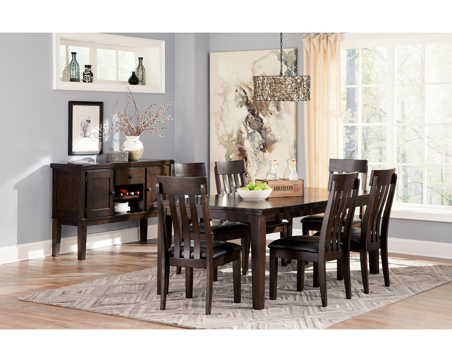 Haddigan Dining Table and 6 Chairs