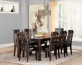 Mesa de comedor Haddigan y 8 sillas