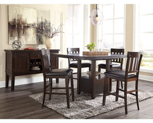 Haddigan Counter Height Dining Extension Table