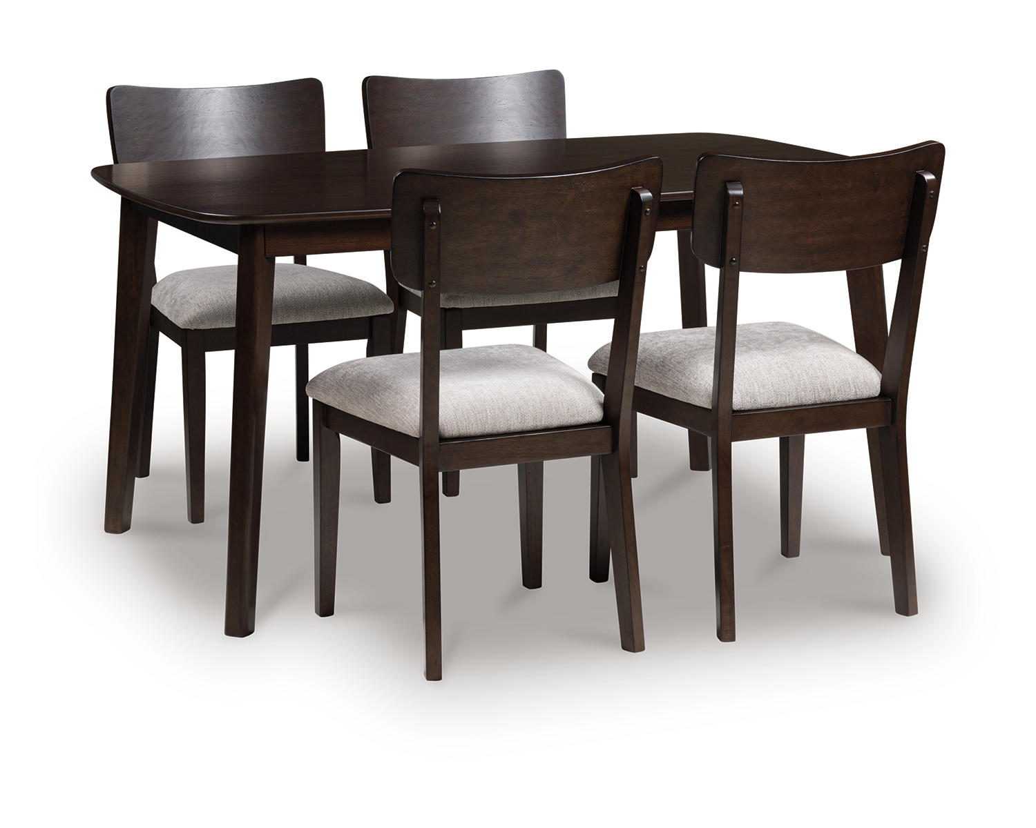 Mallenette Dining Table and 4 Chairs (Set of 5)