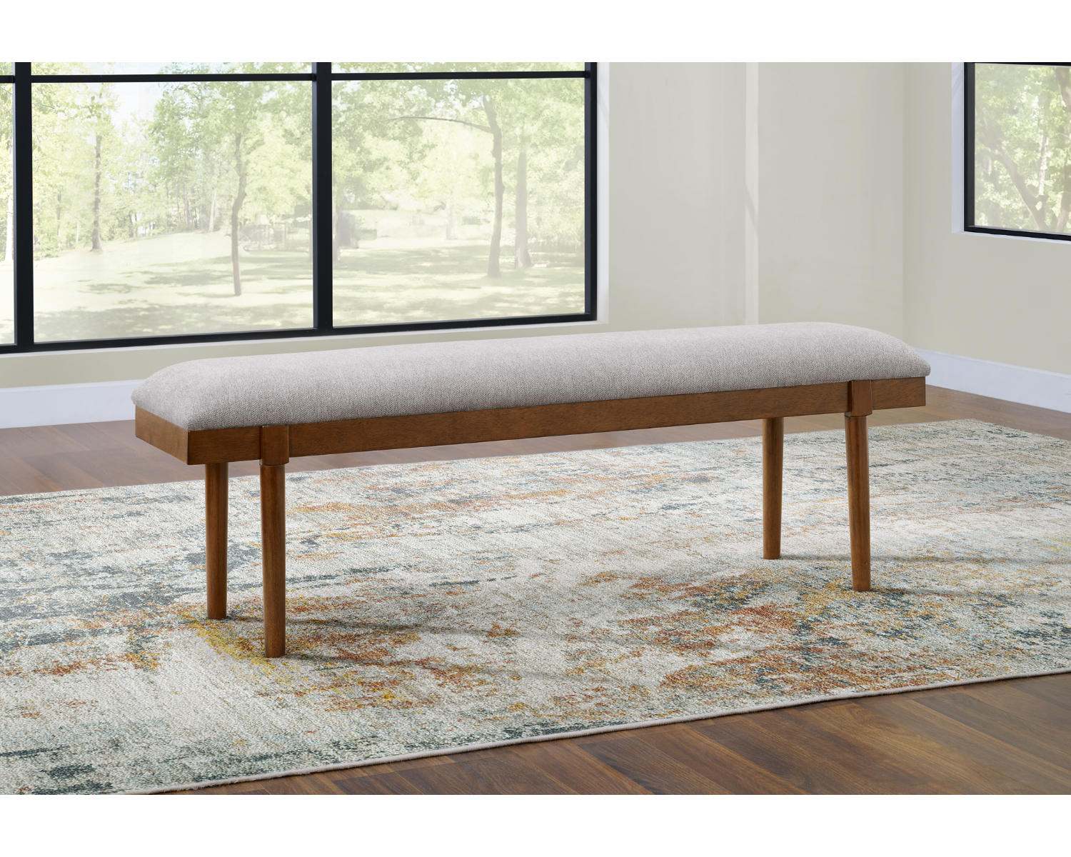 Lyncott 59" Upholstered Dining Bench